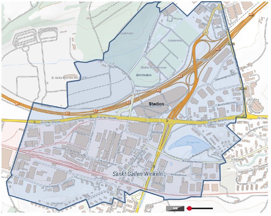 Rayon A (West), St.Gallen SG