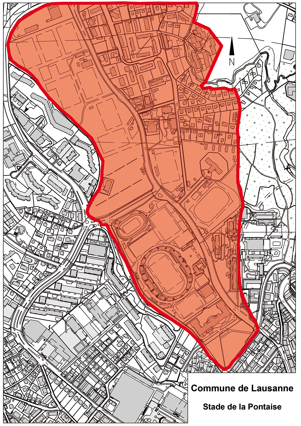 Rayon Stade Olympique de la Pontaise, Lausanne VD