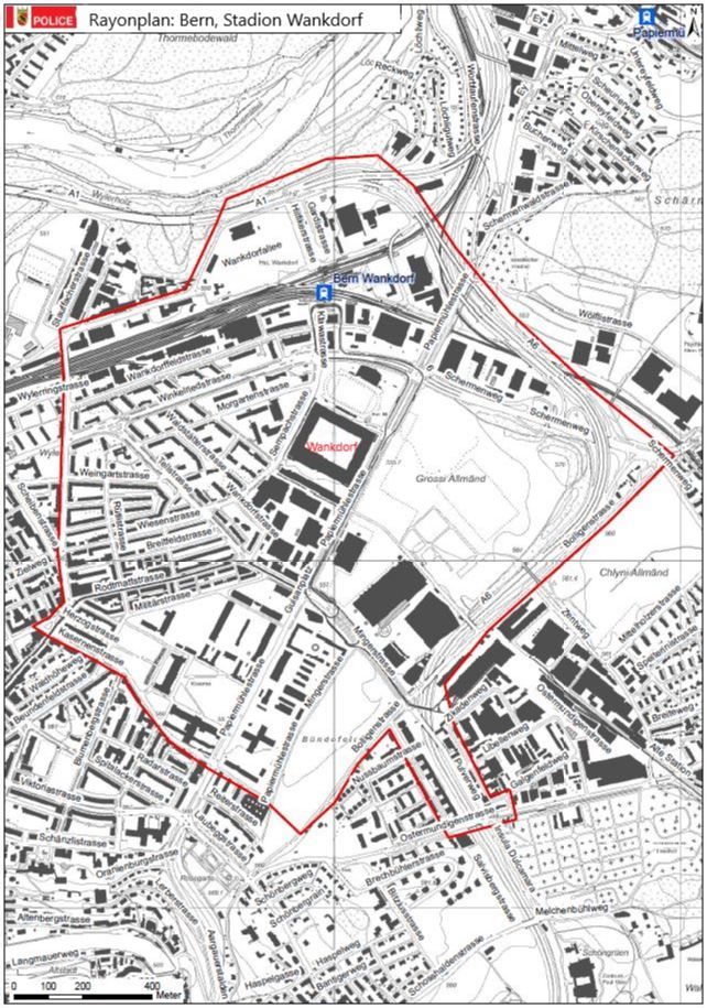 Rayon Stadion Wankdorf, Bern BE