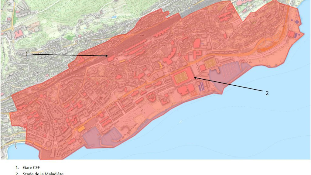Rayon La Maladière, Neuchâtel NE