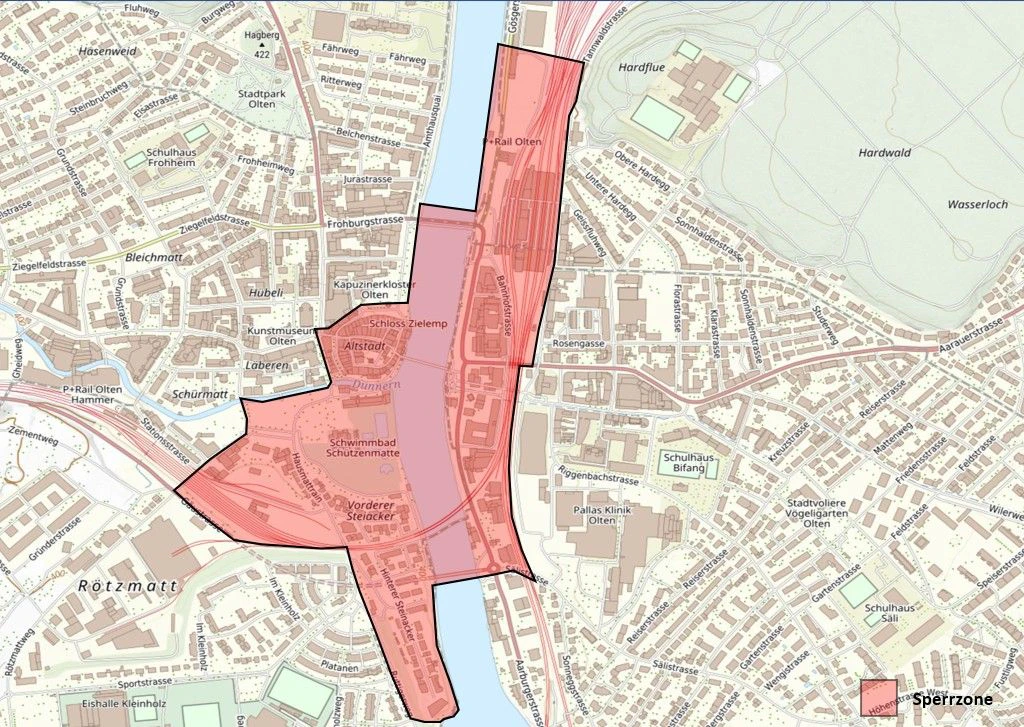 Zone 2 Olten (gültig per 01.04.2026) 
