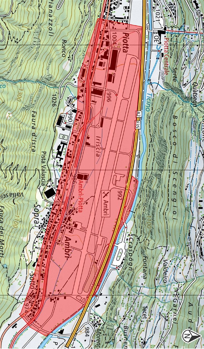 Rayon Gottardo Arena, Quinto TI (valido dal 05.11.2021)