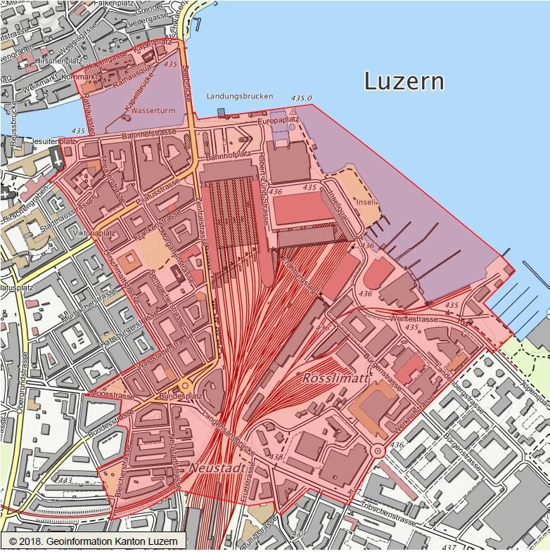 Rayon Bahnhof Luzern, Luzern LU