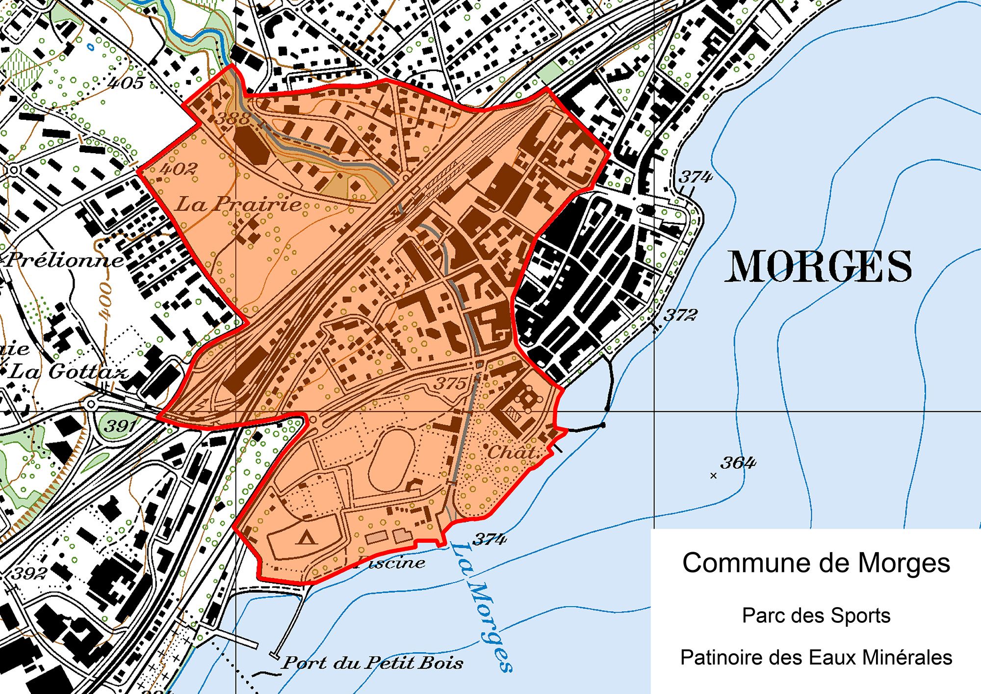 Rayon Parc des Sports et Patinoire des Eaux Minérales, Morges VD