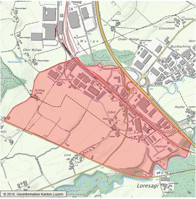 Rayon Bahnhof Rothenburg, Emmenbrücke LU