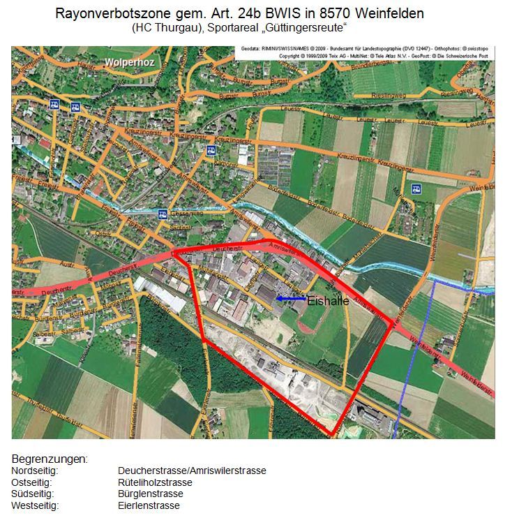 Rayon Kunsteisbahn Güttingersreuti, Weinfelden TG (gültig bis 26.02.2025)