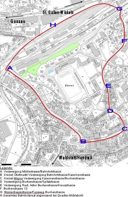 Rayon Ebnet/Landhaus/Teufen, Herisau AR