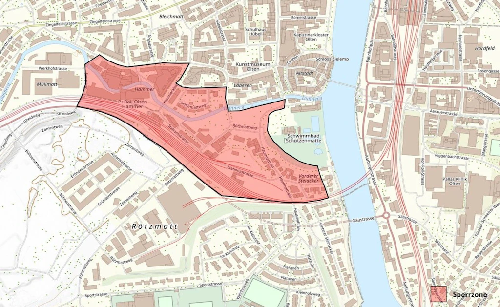 Zone 3 Olten (gültig per 01.04.2026) 