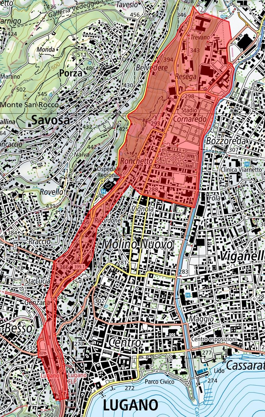 Rayon Settore stazione FFS – stadio Cornaredo