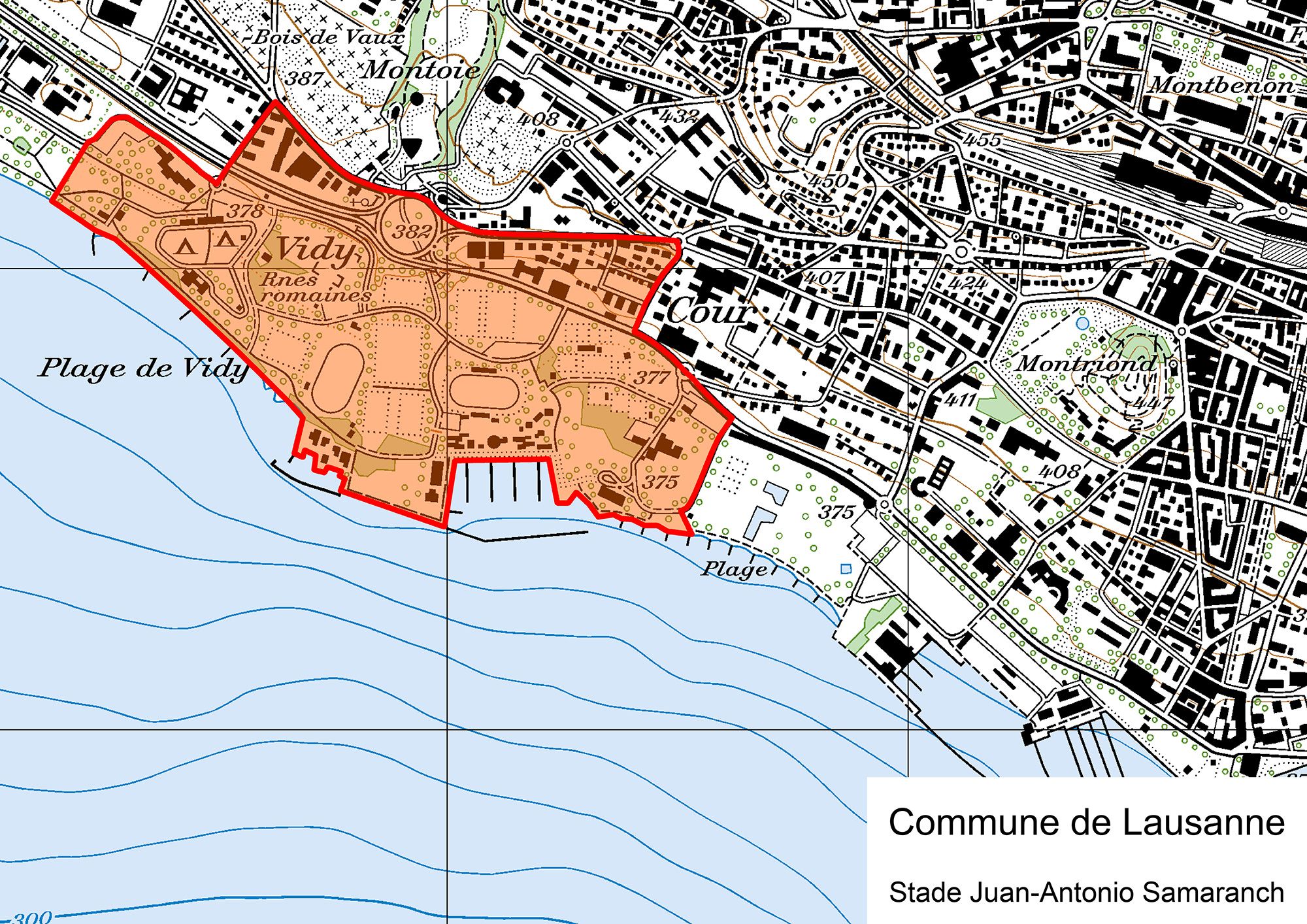 Rayon Stade Juan-Antonio Samaranch, Lausanne VD