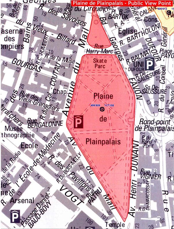 Rayon Plaine de Plainpalais, Genève GE