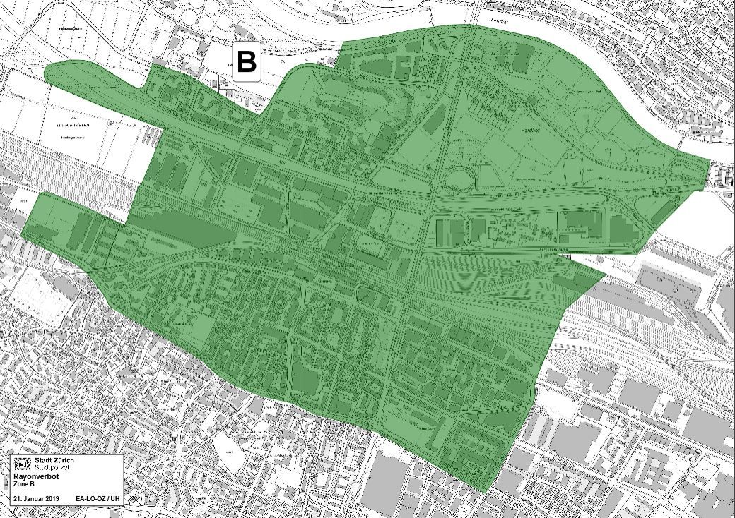 Rayon Bahnhof Altstetten / Swiss Life Arena, Zürich ZH