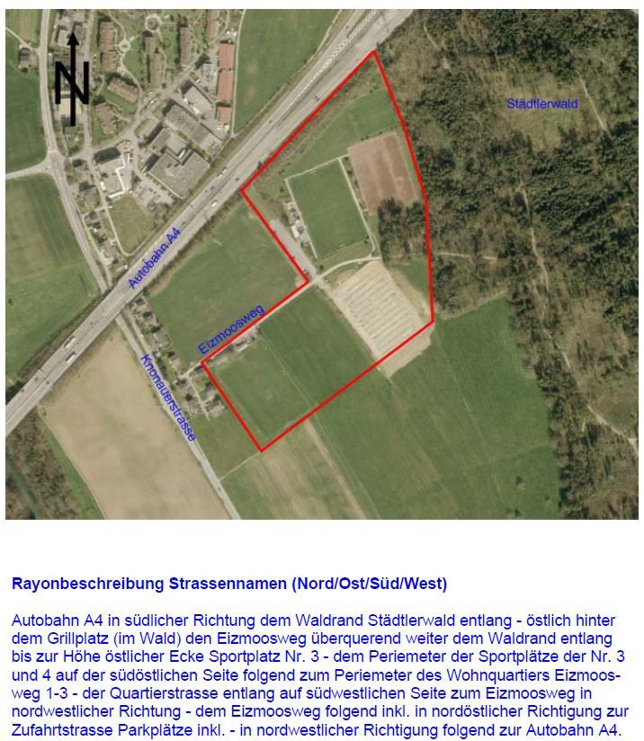 Rayon Sportanlage Eizmoos, Cham ZG