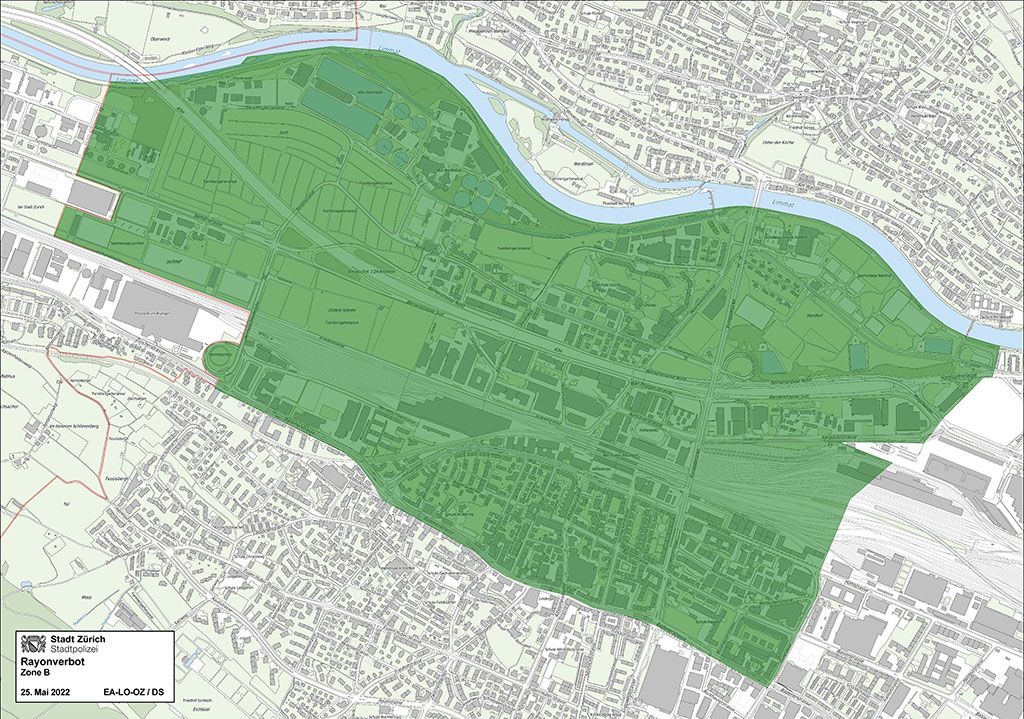 Rayon Bahnhof Altstetten / Swiss Life Arena, Zürich ZH