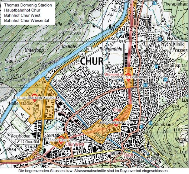 Rayon Thomas Domenig Stadion (gültig per 01.09.2023), Chur GR