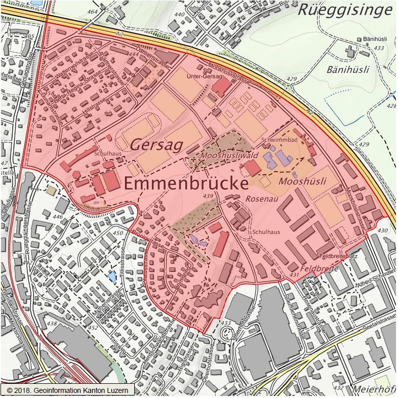 Rayon Stadion Gersag, Emmenbrücke LU