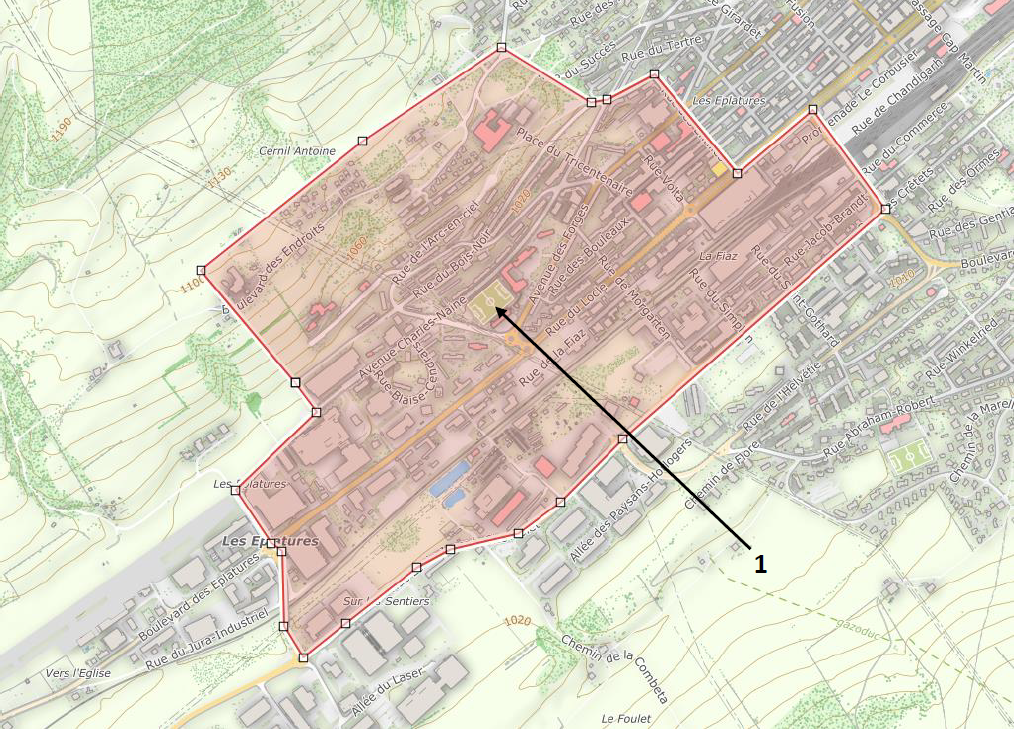 Rayon Stade FC Le Parc, La Chaux-de-Fonds NE