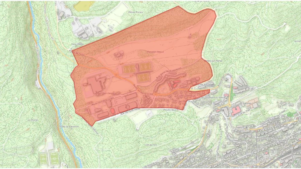 Rayon Terrains de Pierre-à-Bot, Neuchâtel NE