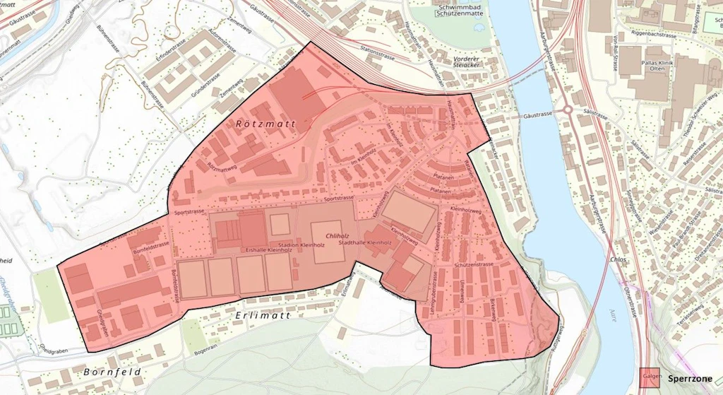 Zone 1 Olten (gültig per 01.04.2026) 
