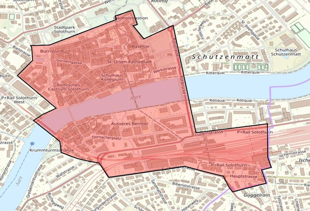Zone 1 Solothurn (gültig per 01.04.2026) 